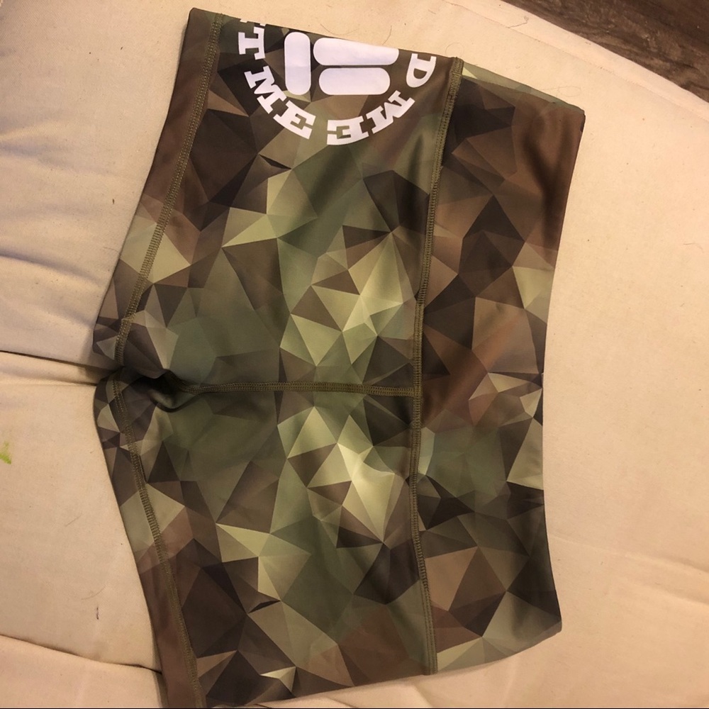 Digital camo booty shorts- excellent condition